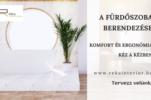 A fürdőszoba berendezése